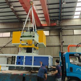 Jianlong Hydraulic Machinery two 60 tons of four column die-cutting hydraulic press shipped today