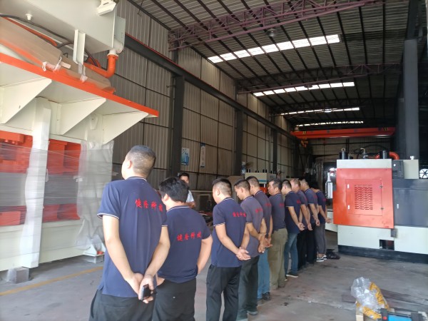 China's best hydraulic press safety production training